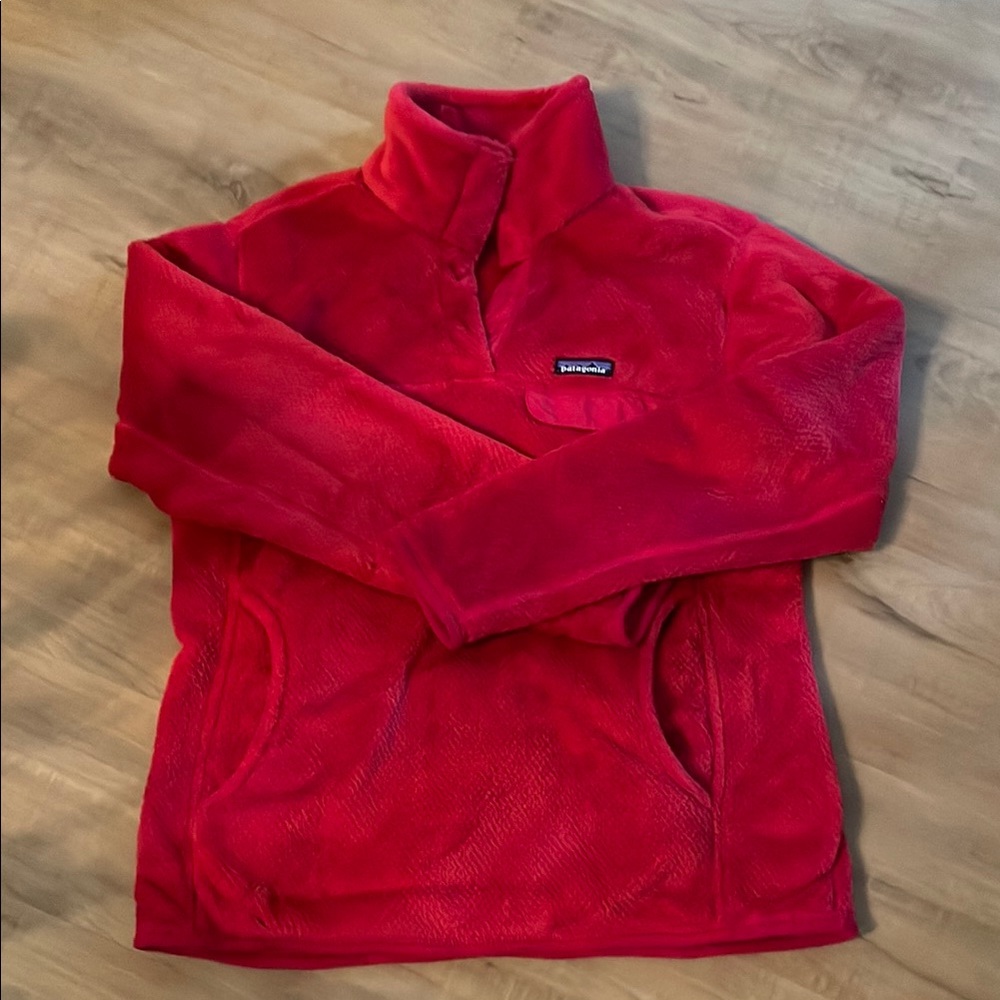 Patagonia Pink Fleece Pullover